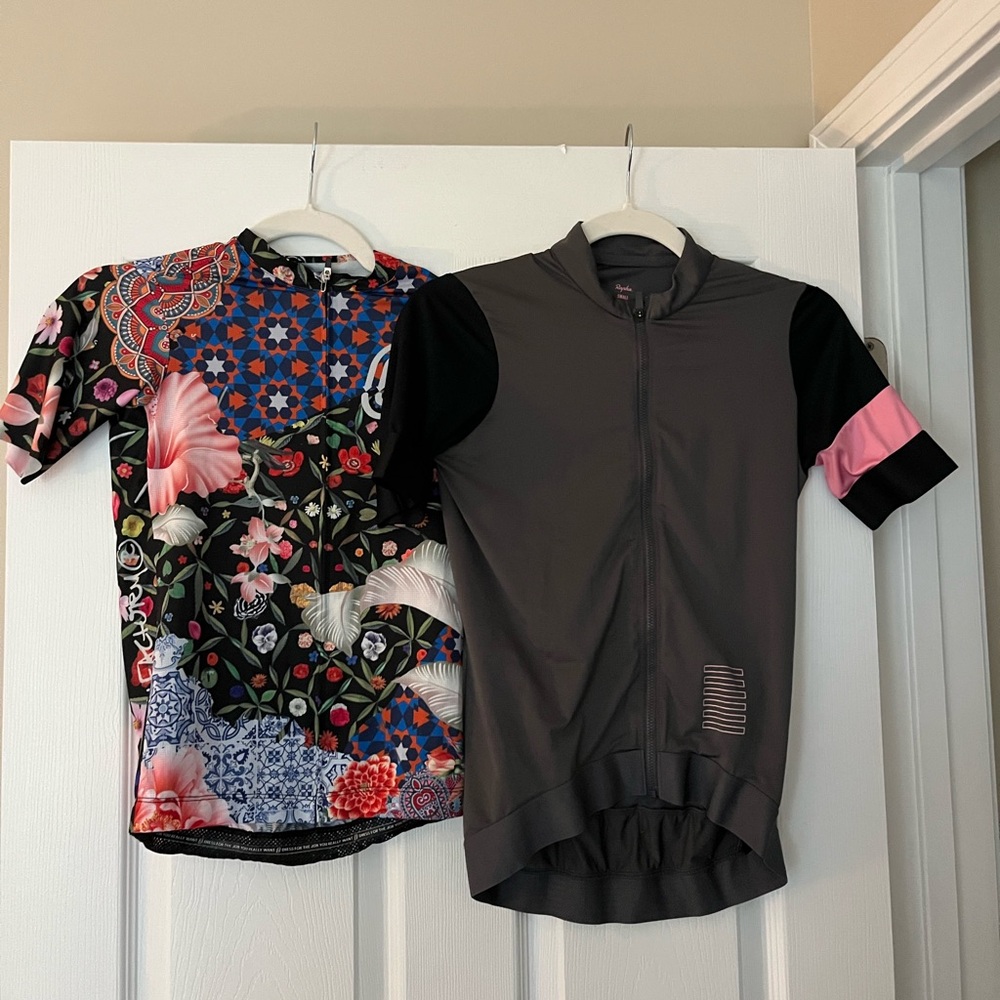 Two Cycling Jerseys (Size Smalls)